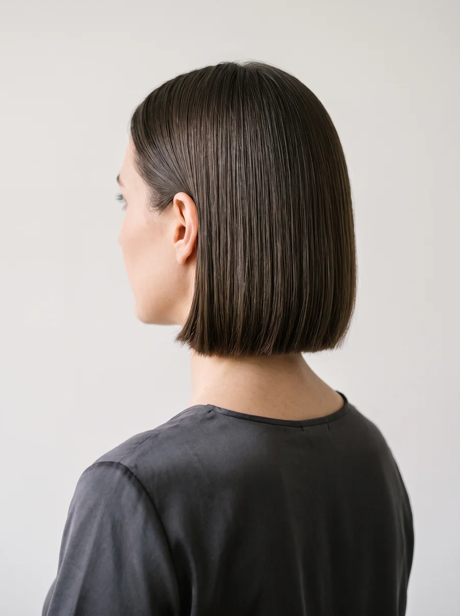 Dramatic Classic Body Type haircolor direction — editorial beauty photograph