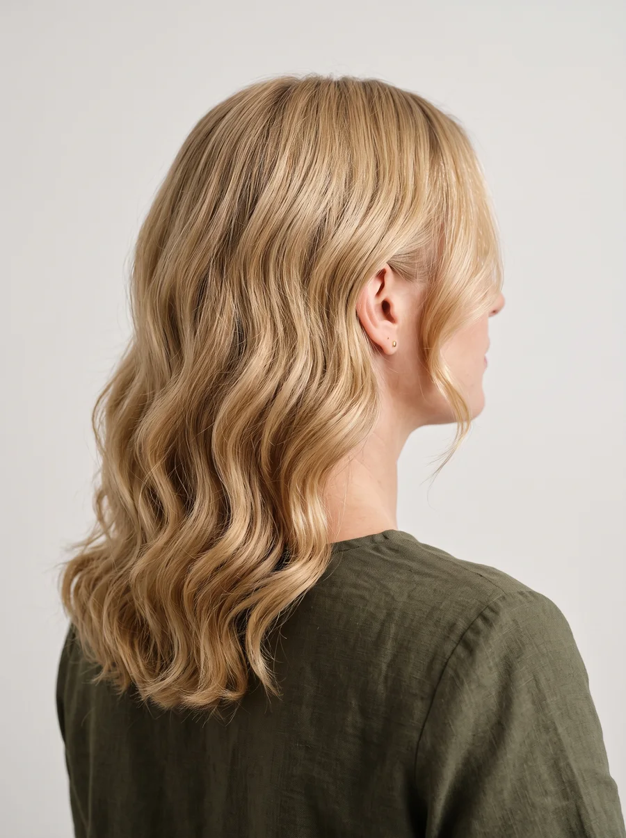 Soft Classic Body Type haircolor direction — editorial beauty photograph